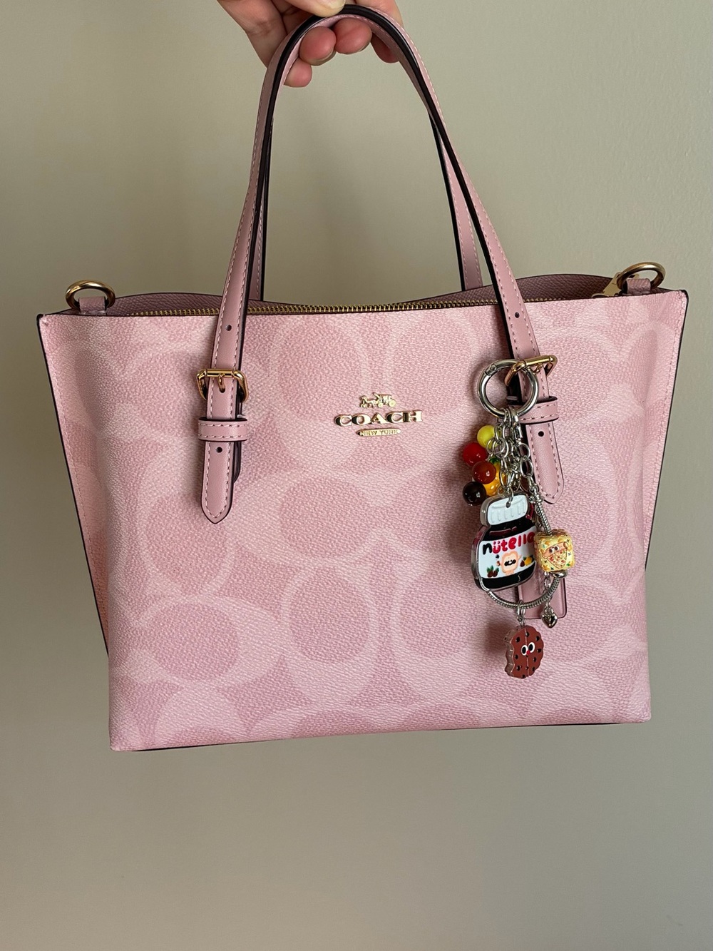 2/$25🎀 Nutella Food-Themed Charm Keychain Bag Charm